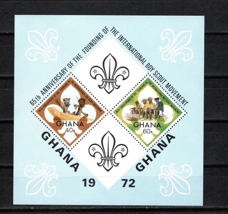 Ghana 1972 MNH Sc 465 souvenir sheet