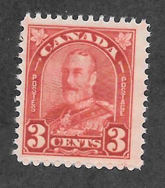 Canada Scott #167 Mint NH 3c King George V 2015 CV $7.25