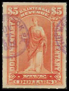 R175 Used  XF super stamp Documentary