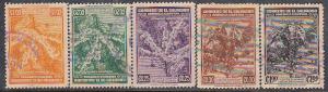 El Salvador #C73-C77 Used Set