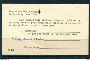 USA 1918 Uprated   Reply Postal card 2c  Sc UY8 Used Preprinted 11586