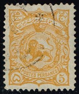 Iran #108 Coat of Arms; Used (0.25)