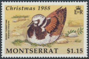 Montserrat  SC#  704  MNH   Birds Christmas 1988  see details & scans