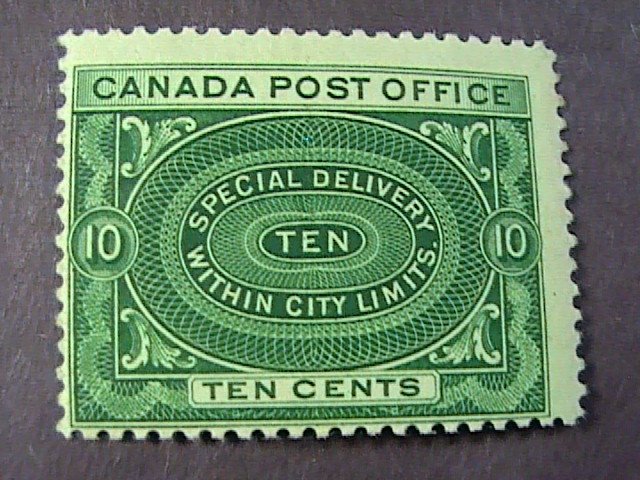 CANADA # E1-MINT NEVER/HINGED------SPECIAL DELIVERY------1898