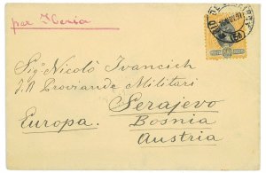 P5311 - BRAZIL, VERY STRANGE DESTINATION, BOSNIA!!!!!!!!!!!!!!