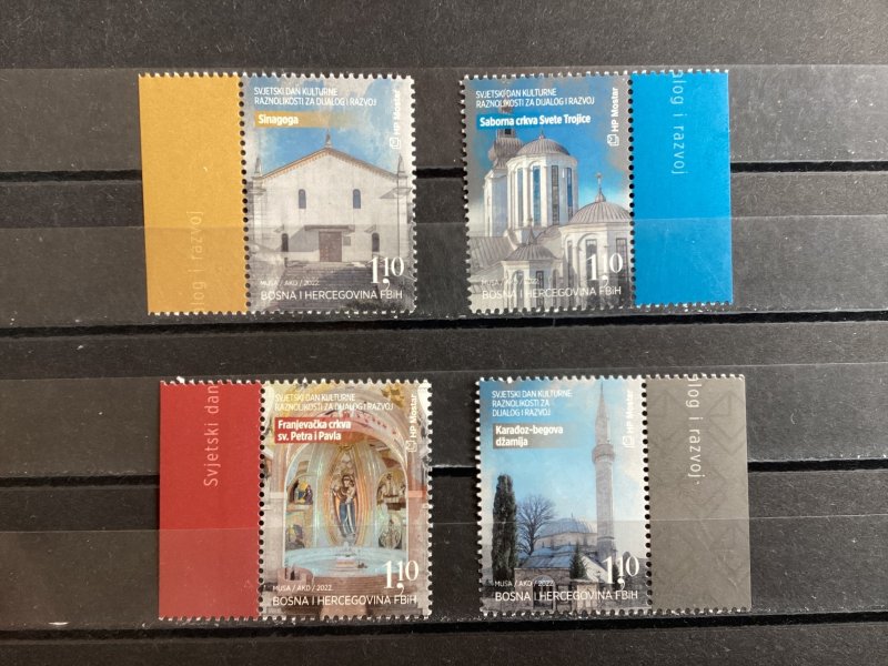 Bosnia / Bosnië - Postfris/MNH - Complete set Cultural Diversity 2022