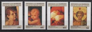 Antigua Barbuda 1992 - Sc 1610 1612 1613 1615 MNH- Christmas