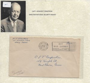 1942 Capt Howard Engstrom, Director National Security Agency ... (53361)