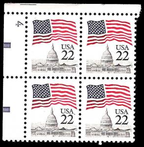 # 2114 MINT NEVER HINGED FLAG OVER CAPITOL DOME