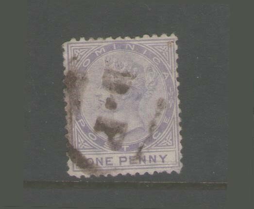 Dominica 1874 Sc 1 FU