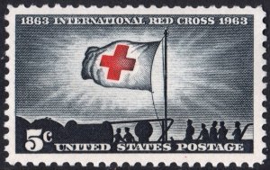 SC#1239 5¢ International Red Cross Issue (1963) MNH