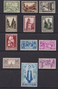 1933 Belgio - Catalog COB n. 363/374 - 12values - 'Grande Orval' - ...