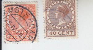 1924-39 Netherlands QW (Scott 158, 186) Used