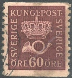 SWEDEN - SC #148 - USED - 1920 - Item SWEDEN349