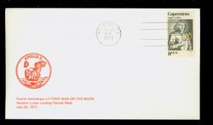 Space Cover, Fourth Anniversary, Apollo 11