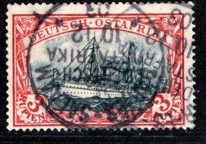 German East Africa Scott # 21, used