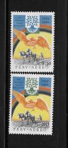 Peru 1960 World Refugee Year MNH A17