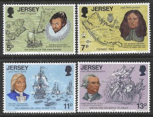 Jersey 160-163 MNH Complete SC$1.10