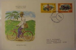 CAYMAN FDC 1980