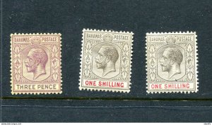 Bahamas Great Britain Colony 19623-31 MH 14939