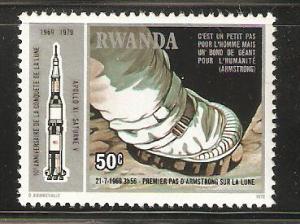 Rwanda MNH Apollo XI Armstrong