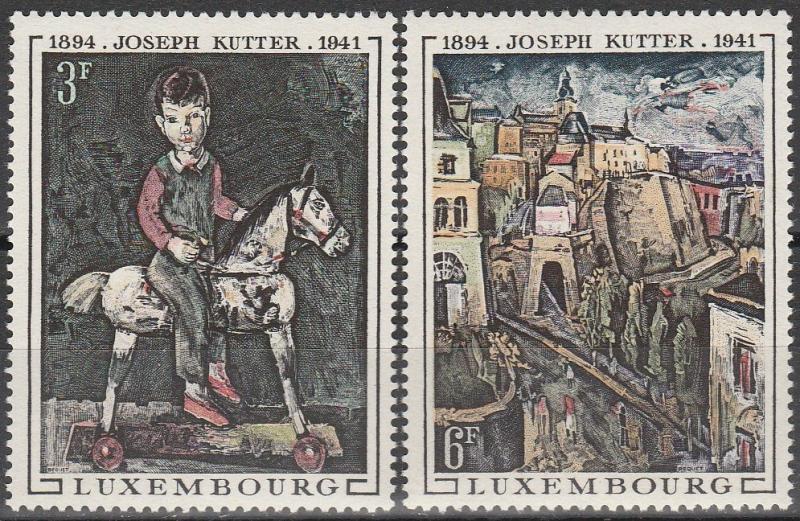 Luxembourg #477-8  MNH