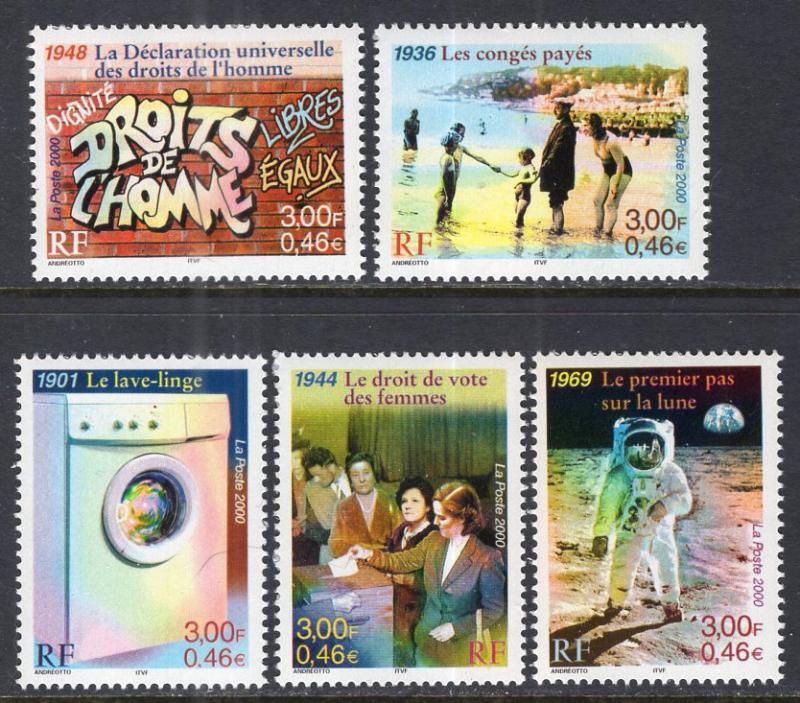 France 2787a-2787e MNH VF