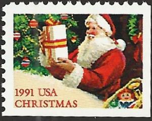 # 2583 MINT NEVER HINGED SANTA CLAUS WITH PRESENT