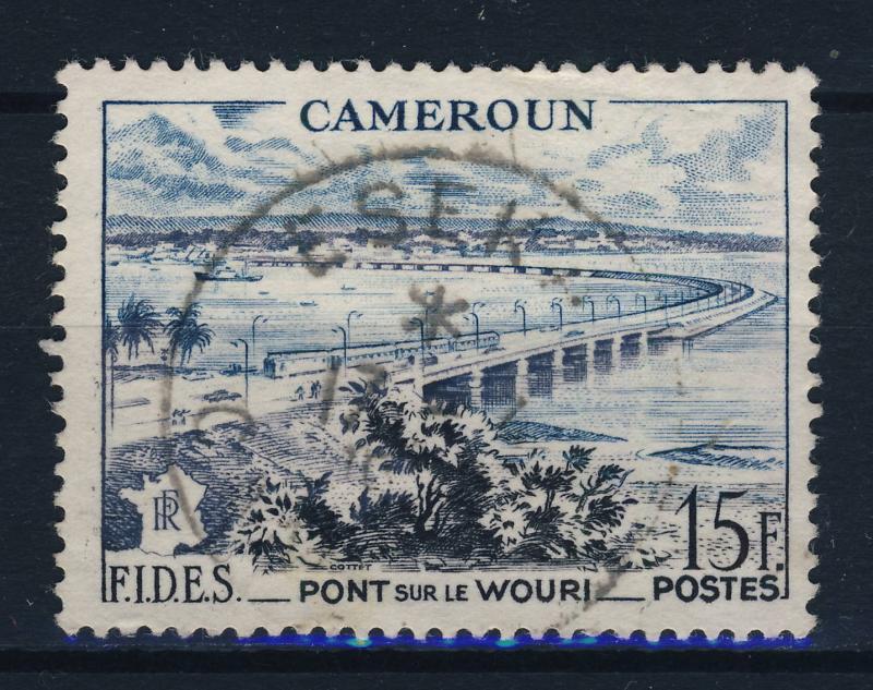 CAMEROUN - CAD  ESEKA / CAMEROUN  sur N°301 15fr F.I.D.E.S. (1956)