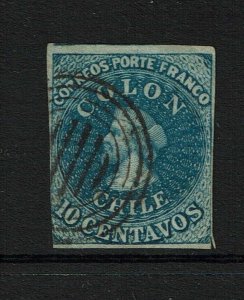 Chile SC# 5, Used - S12950