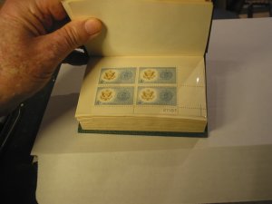 Plate Block Book  Includes 50 PB's mostly 3 centers MINT NH⭐⭐⭐⭐⭐