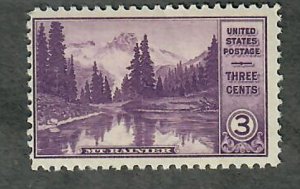 742 National Parks Issue: Mt. Rainier F-VF MNH Single