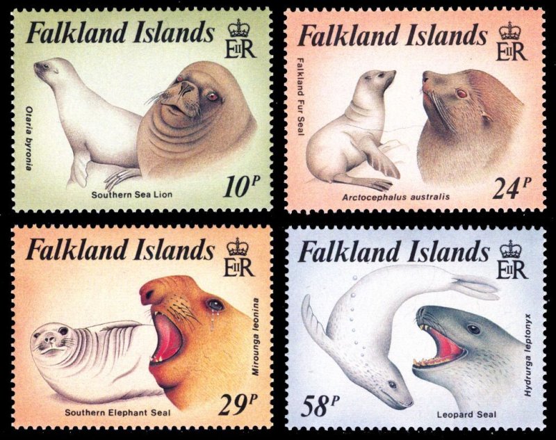 Falkland Islands 1987 Scott #461-464 Mint Never Hinged