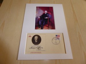 Samuel Chase photograph and 1976 USA Declaration of Independence Cover