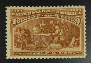 MOMEN: US STAMPS #239 MINT OG NH LOT #74688*