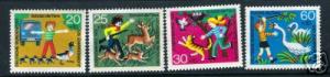 GERMANY MNG AT 50% OFF B481-4 FAUNA  A1076