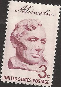 # 1114 MINT NEVER HINGED ABRAHAM LINCOLN
