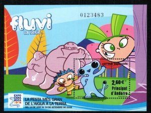 Andorra, Spanish Stamp 341  - EXPO Zaragoza 2008