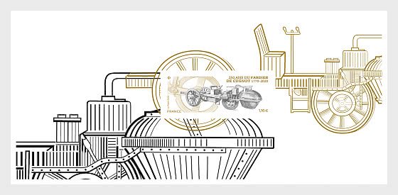 2020 France Cugnot's Fardier - First Auto-mobile PSS (Scott 5919a) MNH