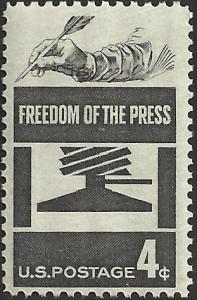 # 1119 MINT NEVER HINGED FREEDOM OF THE PRESS