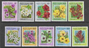 Aitutaki  489/98   1994   10  values  VF NH