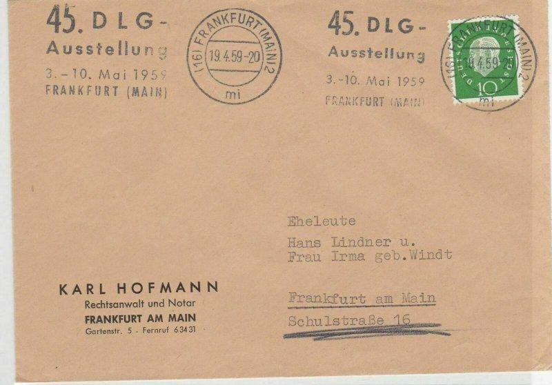 German Postal History Stamps Cover Ref: R4698