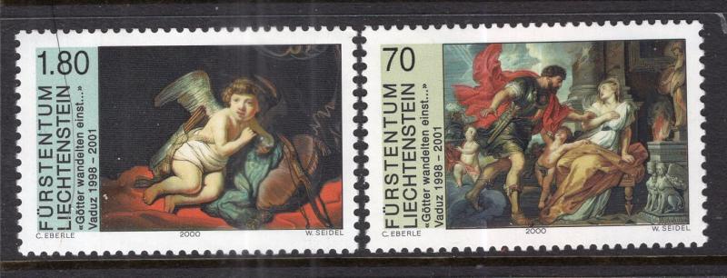 Liechtenstein 1176-1177 Paintings MNH VF