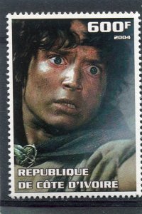 Ivory Coast 2004 LORD OF THE RINGS Single Perforated Mint (NH)