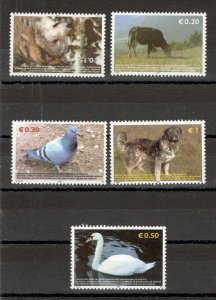 KOSOVO - MNH SET - FAUNA - BIRDS - DOG - PEGION - 2006.