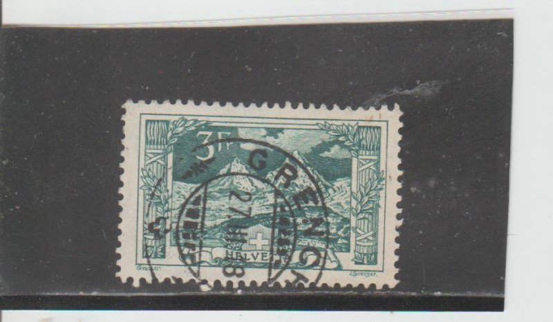 Switzerland  Scott#  181  Used  (1914 The Mythen)