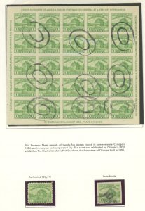 U.S. #SET/MIXED CONDITION 