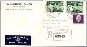 Canada 1965 - R Maresch & Son - Registered Mail - Toronto, Ont - F66690