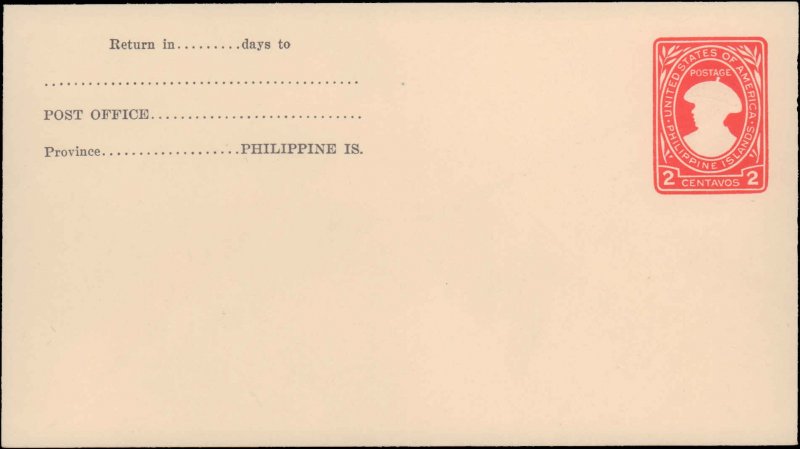 Philippines, Postal Stationery