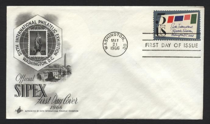 US # 1310 SIPEX on Art Craft FDC